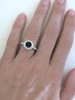 Blue Sapphire Ring on the Hand