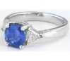 Ceylon Sapphire Diamond Rings