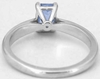 14k White Gold Solitaire Ring
