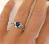 Sapphire Engagement Ring