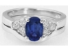 Sapphire Engagement Set