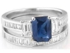 Engagement Ring and Wedding Band