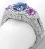 Sapphire Diamond Rings