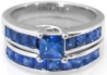Sapphire Wedding Set