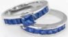 Sapphire Wedding Rings