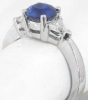 Past Present Future Sapphire Ring