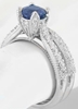 Sapphire Diamond Rings
