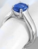Sapphire Solitaire Rings