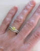 Antique Style Yellow Sapphire Engagement Rings