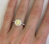 Bright Yellow Sapphire Engagement Rings