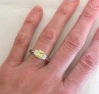 Trapezoid Diamond Engagement Rings