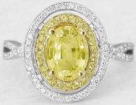 Unique Yellow Sapphire Rings