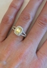 Light Yellow Sapphire Engagement Rings