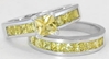 All Yellow Sapphire Wedding Rings