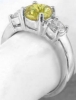 Unheated Yellow Sapphire Rings