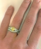 Yellow Sapphire Engagement Set