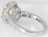Bezel Set Yellow Sapphire Rings