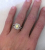 Yellow Sapphire Diamond Engagement Rings