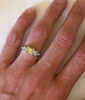 Non Diamond Engagement Ring