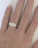 Genuine Radiant Cut Yellow Sapphire Ring with Diamond Halo in 18k white gold